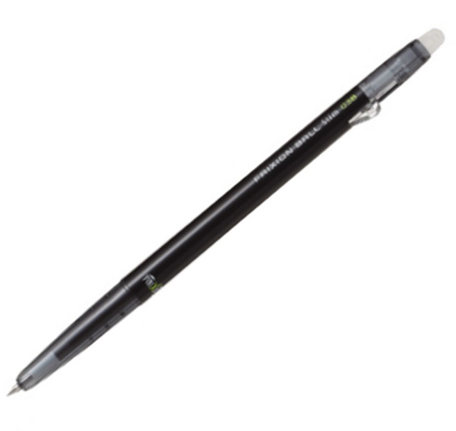 PILOT 百樂 LFBS-18UF 0.38mm 極細魔擦筆, 黑, 1支