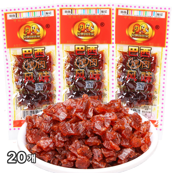 월월중국식품 빠시 카우로우, 20개, 17g