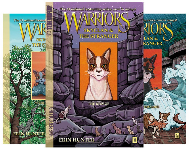 Warriors Manga: SkyClan and the Stranger #1-3 (共3本)/Erin Hunter, 詳見詳細資訊