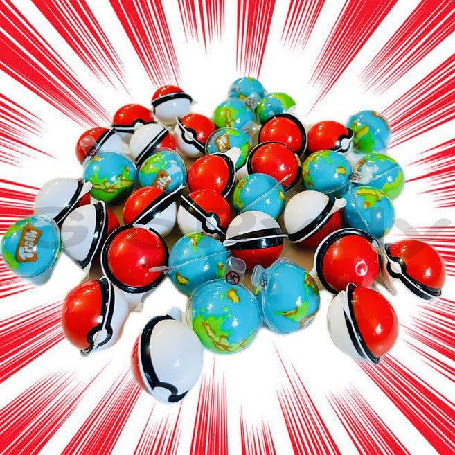 GloRyHy 213 신상품 행사 포켓볼 지구젤리 랜덤, 3개, 18g