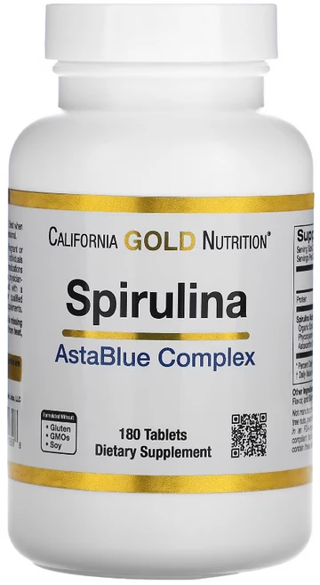 CGN 캘리포니아 골드 뉴트리션 스피루리나 아스타블루 복합체 180정 타블렛 피코시아닌 아스타잔틴 파이코사이아닌 남조소 AstaBlue Complex Phycocyanin, 1.5L, 2kg, 1개 - 쿠팡