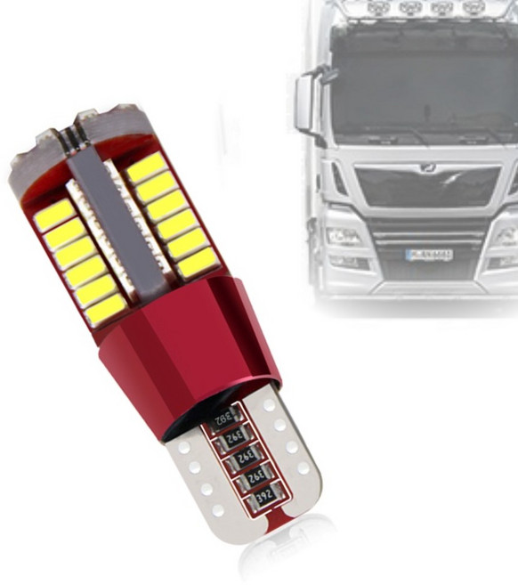 트럭 LED 전구 번데기등 24V 트럭부품 볼보 현대 엑시언트 트라고 대우 프리마 노부스 스카니아 만 벤츠 미등 깜빡이, 1개