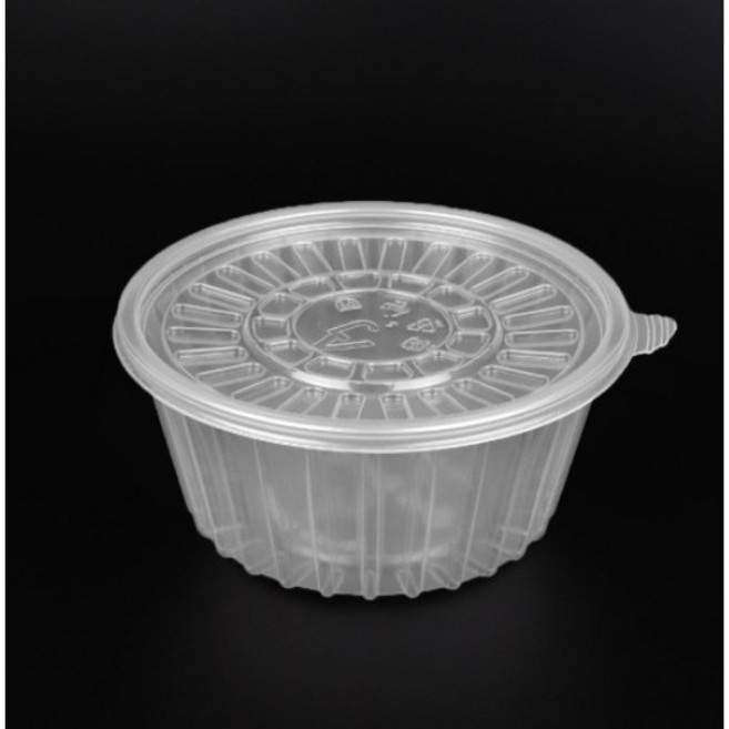 AJ 190파이 미니탕 대 300세트 냉면 칼국수 포장배달용기 투명 300세트, 2세트, 300개