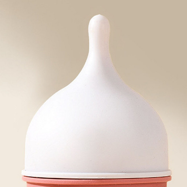 새끼 고양이와 강아지용 젖병 20ml 용량 세 가지 색상으로 제공됩니다. 질식 방지에도 적합합니다., 1개, 핑크색 20ml 젖꼭지