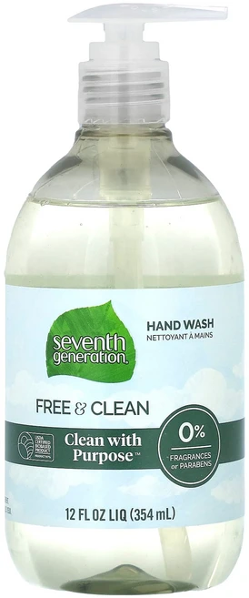특별한효과 Seventh Generation 핸드 워시 프리 앤 클린 향료 무함유 354ml(12fl oz) 곧일시품절됩니다, SeventhGeneration핸드워시프리앤클린향료무함 - 쿠팡