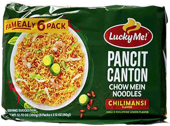 LM 6P Pancit Canton Chilimansi 럭키미 판싯칸톤 칠리만시(60g*6), 1개