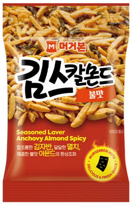 김스칼몬드 불맛, 2개, 35g
