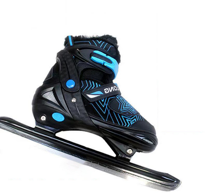 펭귄 피겨 스케이트화, 240-255, 푸른 색