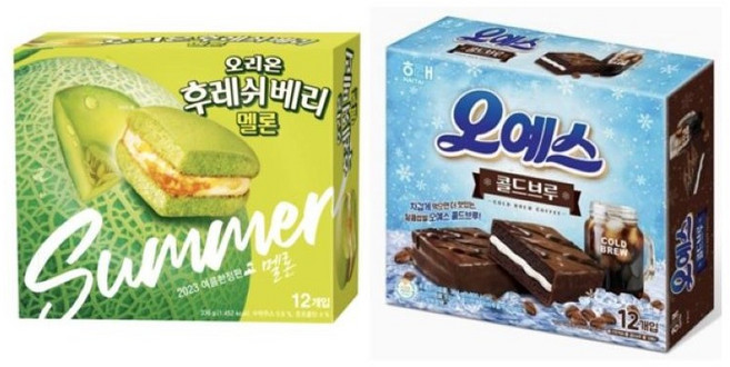 얼려더먹으면 더 맛있는 한정판 (후레쉬베리 멜론 372g+오예스 콜드브루 384g), 756g, 1세트