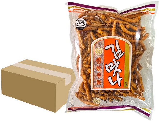 옛날과자 태광제과 김맛나 10개+생강맛 10개, 20개, 135g