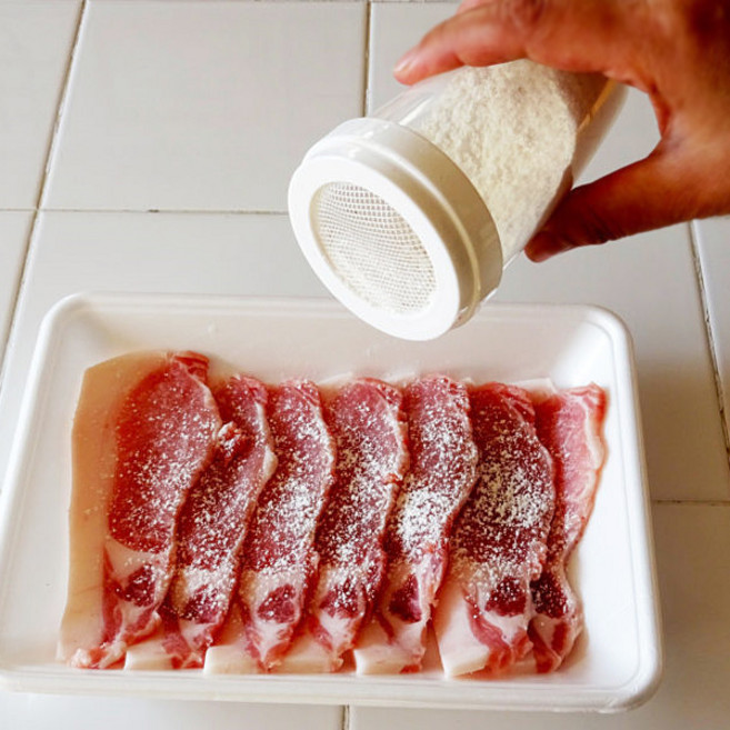 밀가루통 슈가파우더통 주방 양념통 용기 카페파우더통, 1개