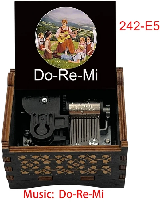 Do Re Mi 내가 좋아하는 것 나무 바람 업 뮤직 박스 음악 테마 노래 음악 선물 학생 교사 선물, 09 242-E5