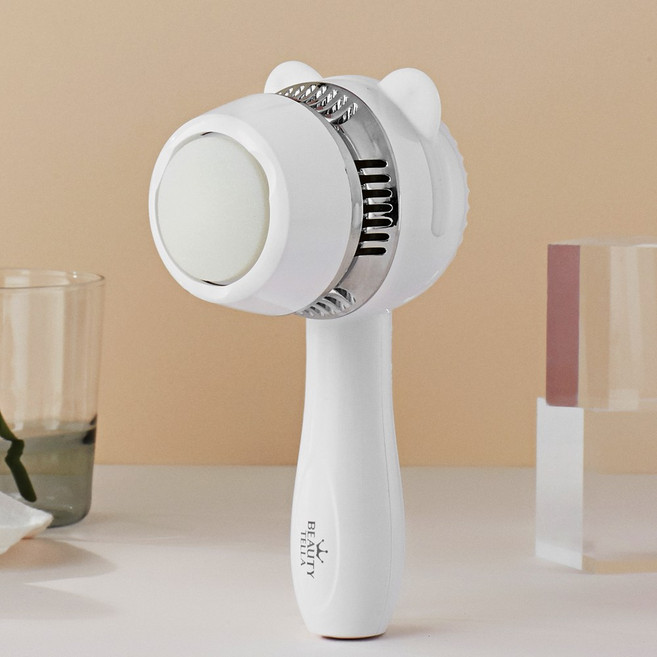 뷰티텔라 무선 전동 충전 발각질제거기 진공 흡입식 발각질제거, 뷰티텔라 전동 발각질 제거기 - 화이트, 1개, 1개입