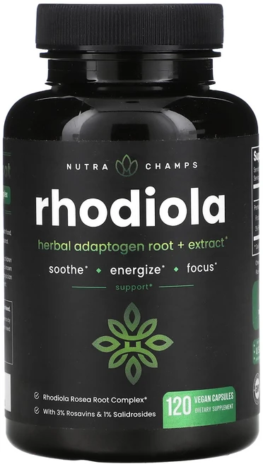 NutraChamps 홍경천 600mg 베지 캡슐 120정(캡슐 1정당 300mg), NutraChamps홍경천600mg베지캡슐120정캡슐1, 1개, 120정 - 쿠팡