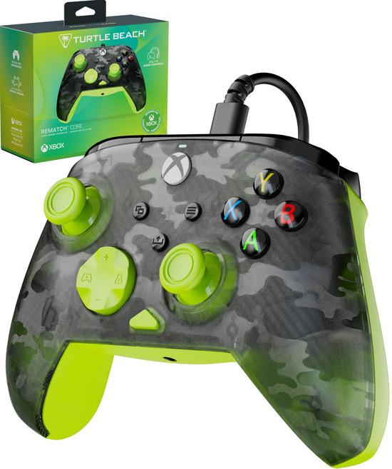 [Amazon.co.jp TURTLE BEACH Rematch Core & USB Xbox PCXbox Series 한정] 컨트롤러 고스트, 1개