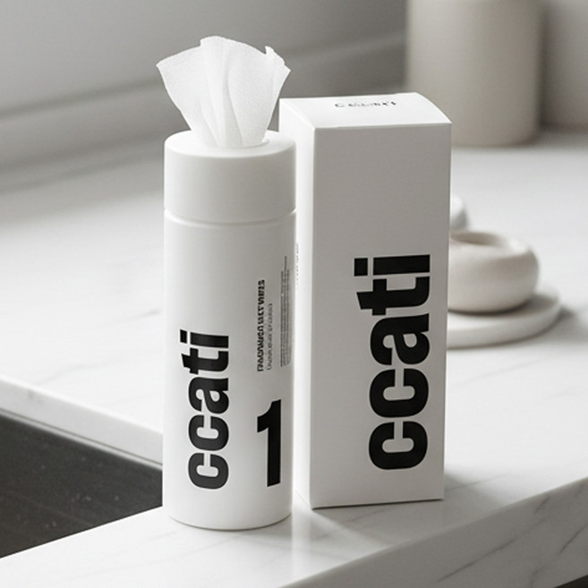 차량용 세정티슈 청소티슈 70매 NO.1페어향기 자동차 실내 알콜 살균 소독티슈 욕실 주방티슈, 70개, 1개