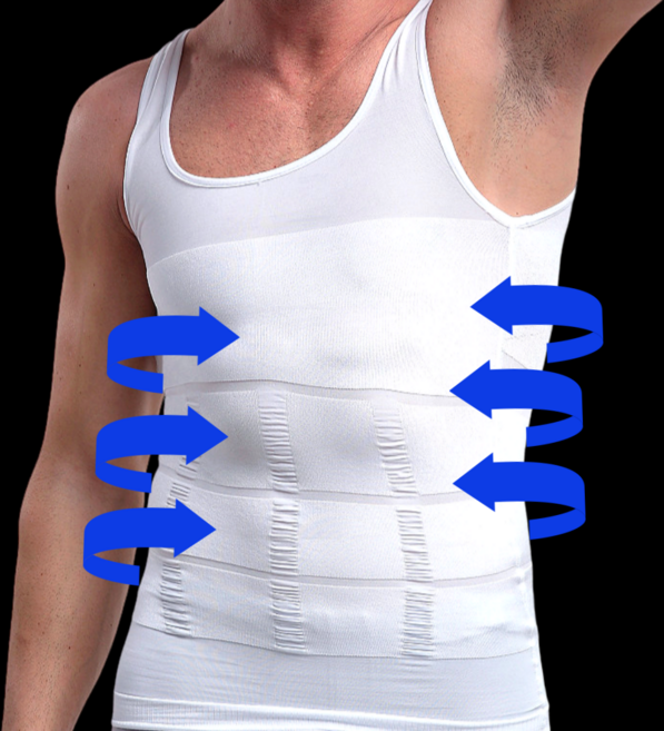 더날씬 남자 보정 나시 속옷 바디핏 슬림