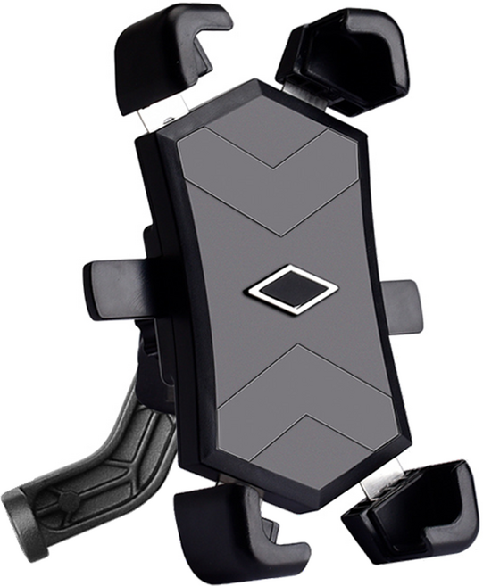 라별 원터치 자전거 오토바이 휴대폰 거치대, 백미러형, 1개
