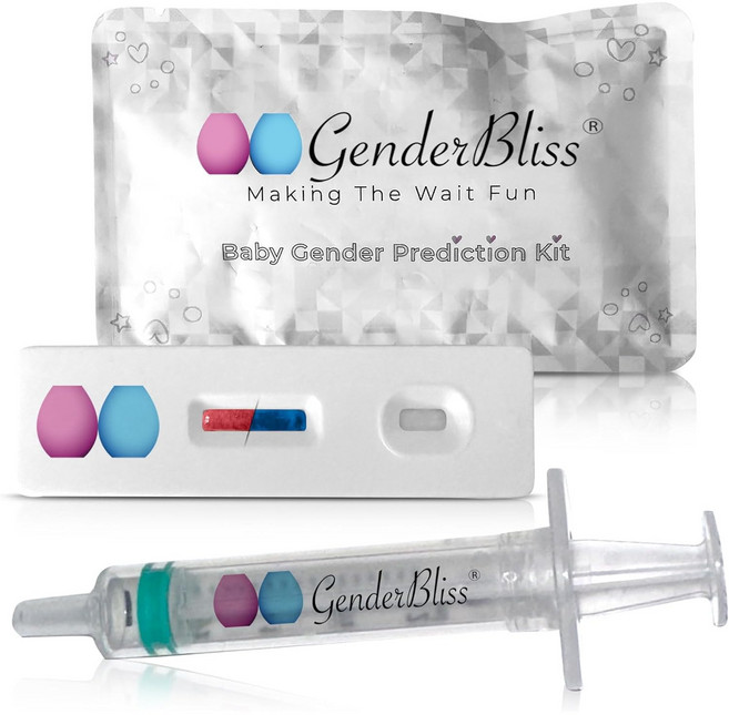 성별 예측 키트 젠더블리스 GenderBliss 성별 테스트기, 1개