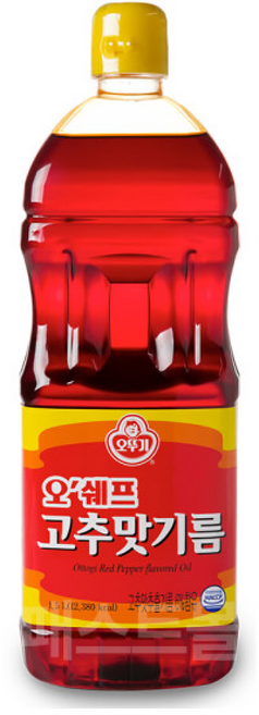 오뚜기 오쉐프 고추맛기름, 1개, 1.5L
