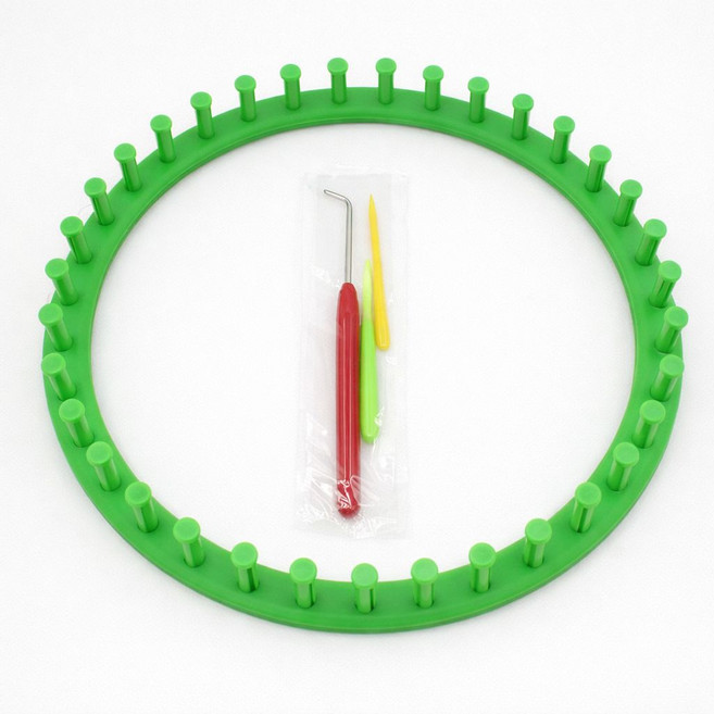 DIY 간편 셀프 뜨개틀 뜨개질 도구, 1개, 원형 3호(24cm)