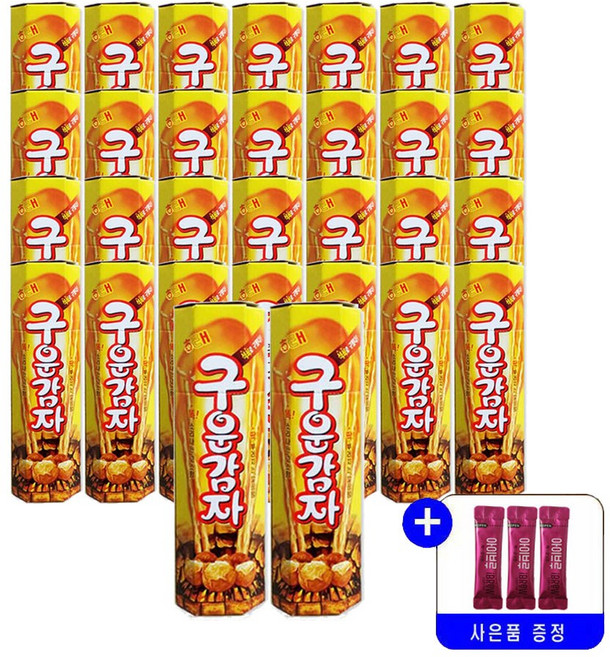 해태 구운감자 27g 묶음행사+사은품, 30개