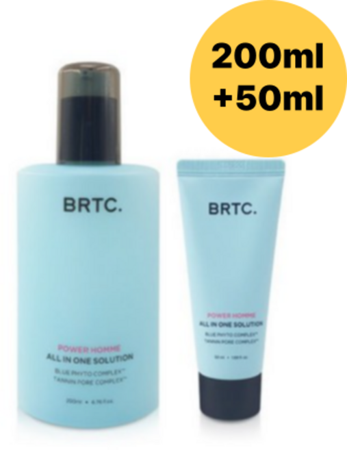 비알티씨 BRTC 파워 옴므 화장품 남성 올인원, 200ml, 1개
