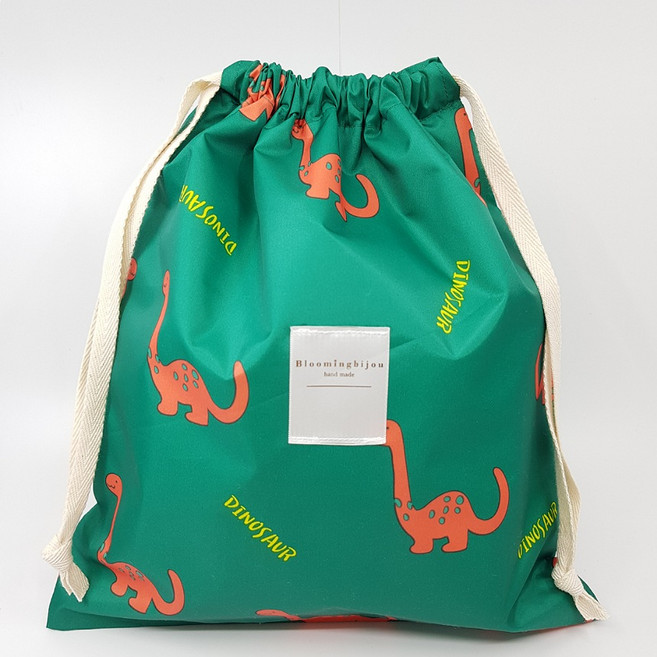 실내화 주머니 가방 신발 주머니 방수 여벌옷 유아 어린이집 유치원 키즈 보조가방 에코백