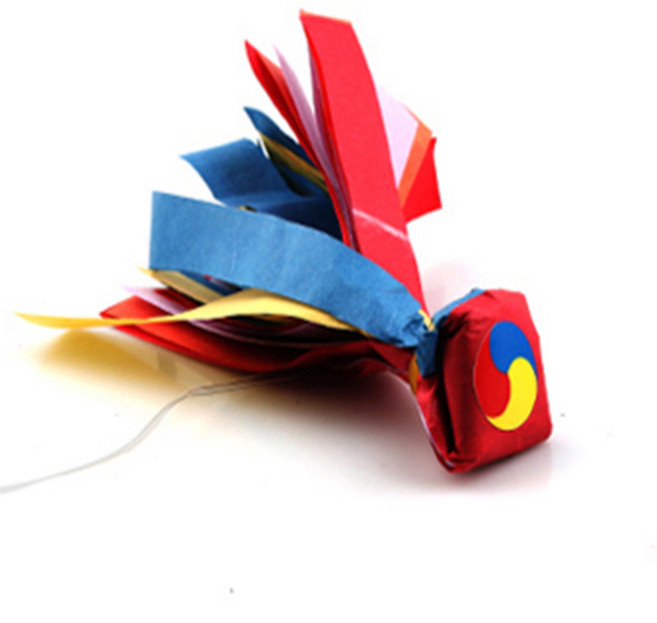 DIY 나만의 전통 제기 만들기 키트 10개 세트, 1개