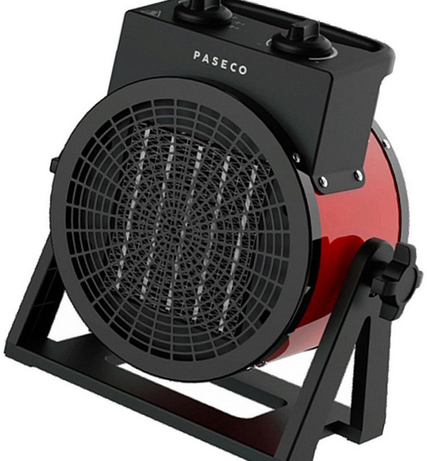 파세코 원룸 미니팬 캠핑 전기 히터 온풍기 2900W