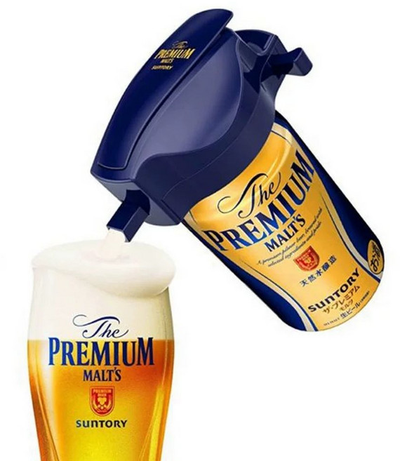 산토리 프리미엄 몰츠 맥주잔 거품 생맥주 크리미 맥주서버, I. 1세대 전기 통풍장치