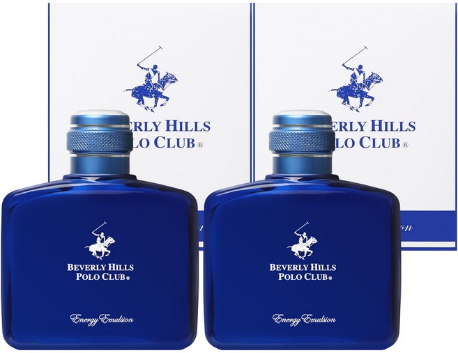 비버리힐스폴로클럽 에너지 남성 로션 에멀젼, 2개, 150ml