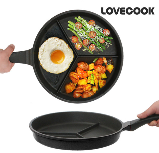 러브쿡 나눔 후라이팬 28cm / 나눔팬 브런치팬 에그팬 계란후라이팬, 1개, 러브쿡 나눔팬 28cm