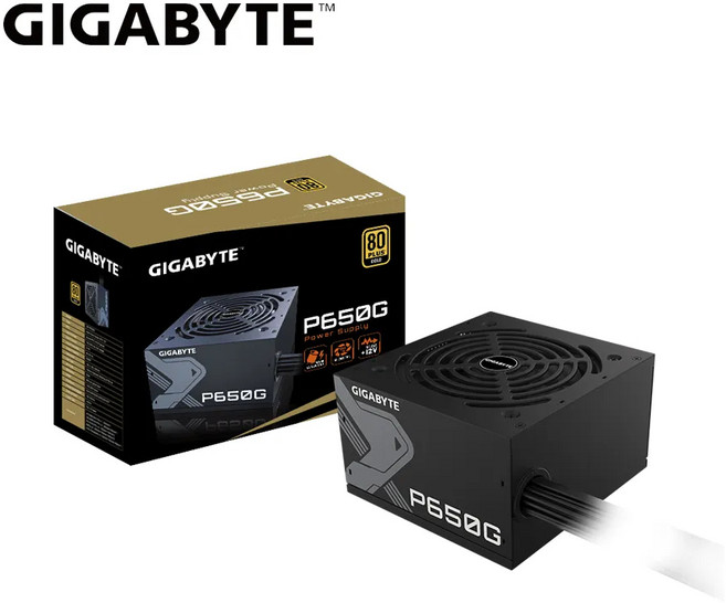 GIGABYTE技嘉 GP-P650G 650W 金牌認證 主日系電容 智能靜音 電路保護設計 5年保 電源供應器