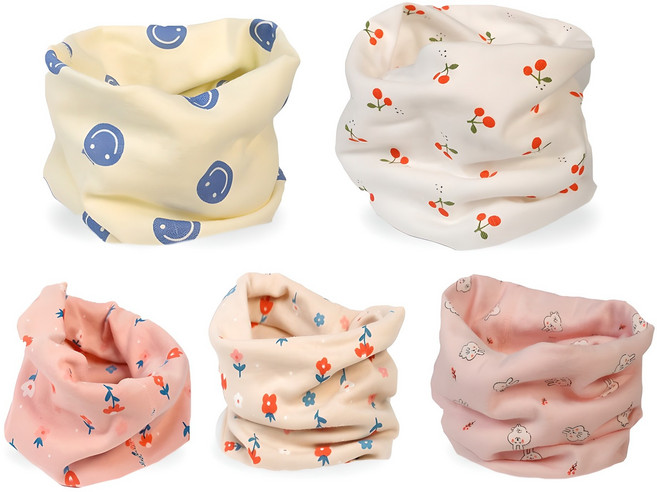 리플러스 가을 겨울 목토시 아동 넥워머 5개 세트