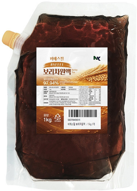 비에스필 보리차원액, 1개, 1kg