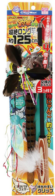 캐티맨 쟈레네코 저세상 텐션 롱롱 낚시대, 1개