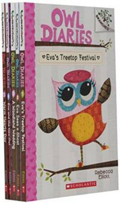 Scholastic Owl Diaries Boxed Set (PB 1~5) (A Branches Book)