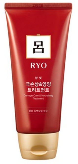 려 함빛 극손상 영양 헤어 트리트먼트, 180ml, 1개
