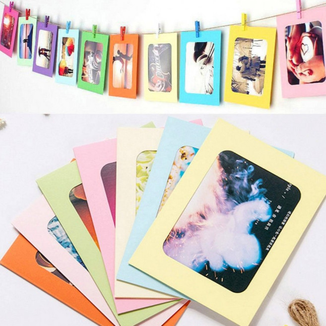 룰루라이프 사진 미니 종이액자 페이퍼 프레임, 4x6인치 액자, 1개