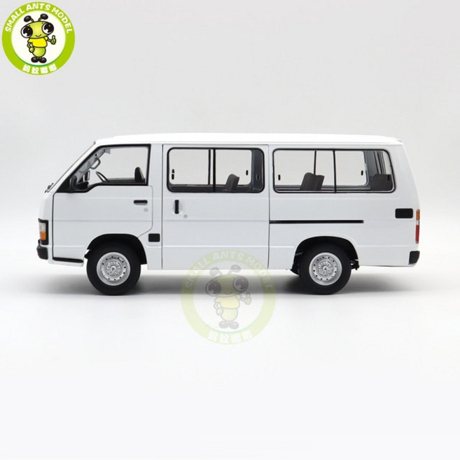 초정밀 HIACE-H50 RHD 화이트 다이캐스트 모델 버스 봉고 자동차, White RHD, 1개