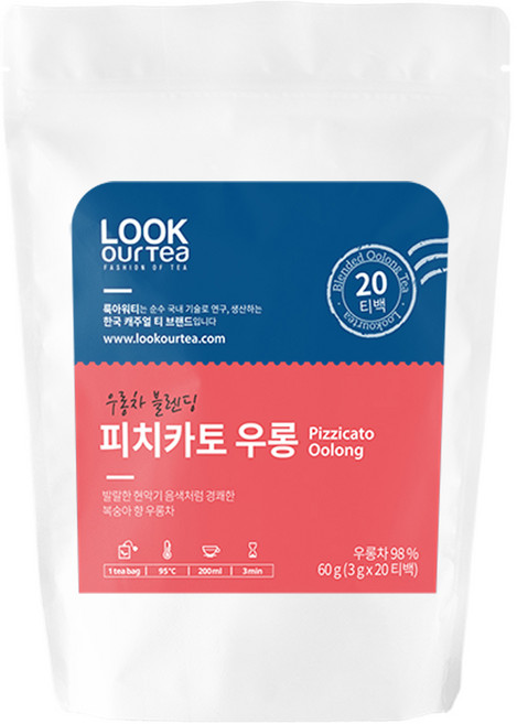 룩아워티-피치카토우롱20T, 20개입, 1개