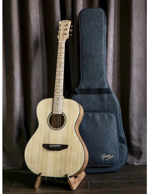 guitarman M-51P 40吋 手工雲衫面單板吉他, 1個