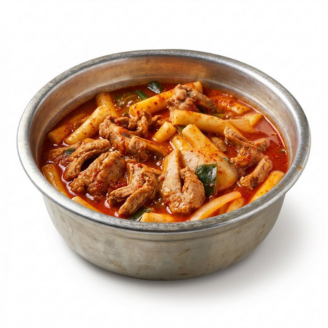 국내산 매운갈비찜 등갈비 목살 돼지갈비찜 밀키트 캠핑, 1개