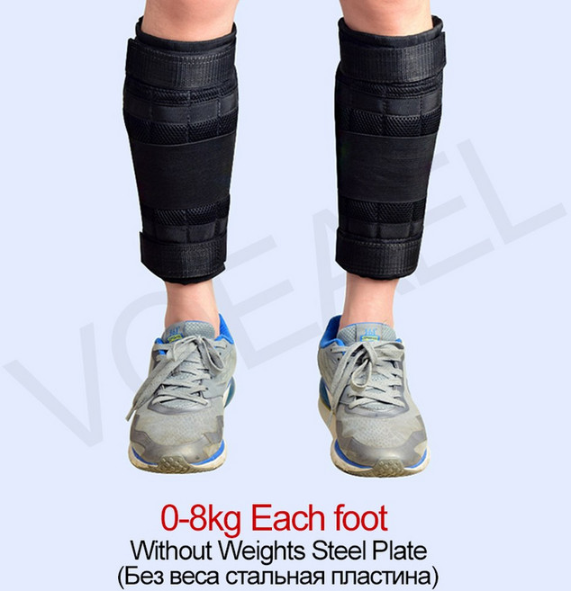 15 35KG 조절 의류 장비 트레이닝 조끼 러닝 가능한 모래 운동 재킷 무게 복싱, 8KG No st l plate, 8KG No steel plate