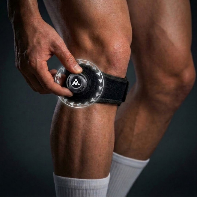 뉴벨릭스 다이얼핏 슬개건 무릎보호대 2개, 블랙, 1세트