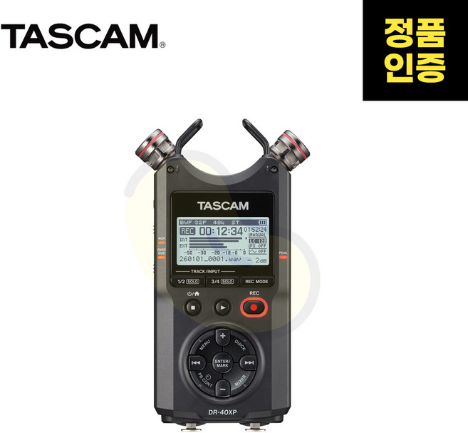 TASCAM(타스캠) DR-40XP 포터블 디지털 오디오 레코더
