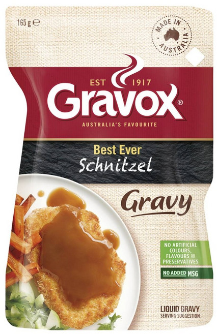 호주 그레복스 슈니첼 액상 그레이비 소스 165g Gravox Best Ever Schnitzel Liquid Gravy, 1개
