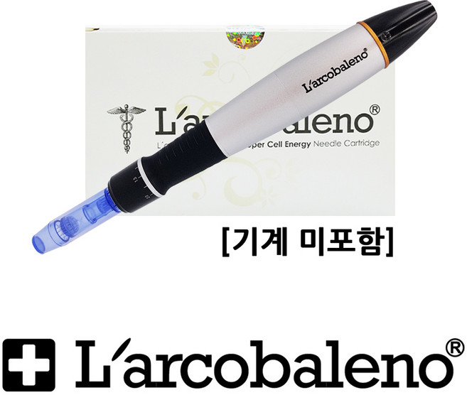 라르꼬발레노 오토 MTS 블랙 전용 니들 AMTS 바늘, 36핀-3.0 니들-1박스(10개), 10개