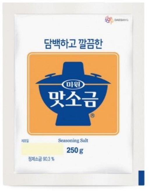 대상 미원 맛소금, 250g, 11개